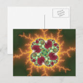 Matilda 17 - Fractal Art Briefkaart (Voorkant / Achterkant)