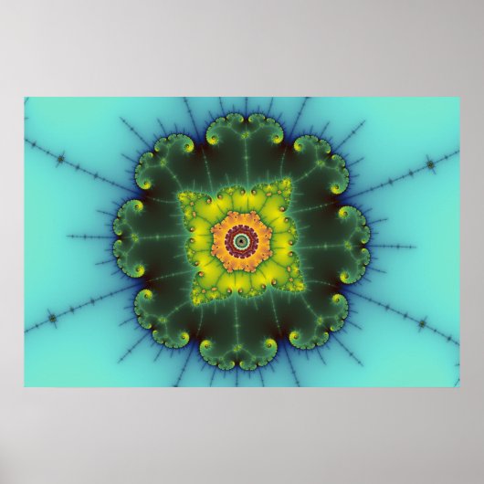 Matilda 1 - Fractal Art Poster (Voorkant)