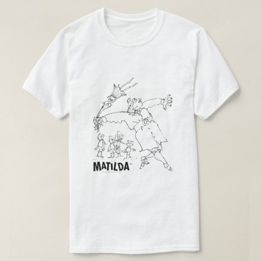 Matilda Miss Trunchbull T-shirt (Design voorkant)