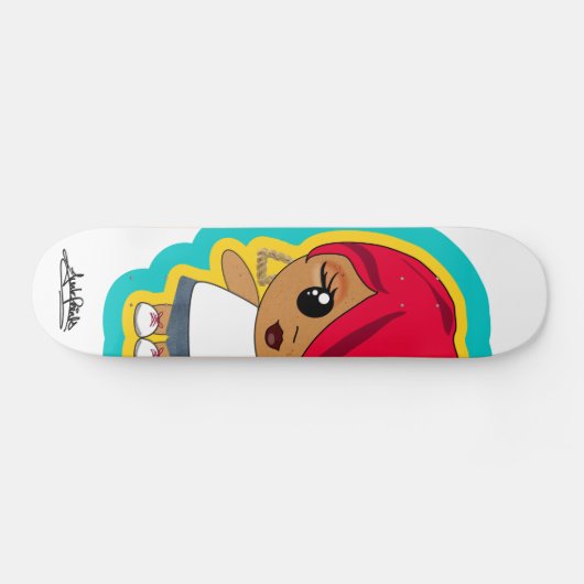 MATILDA RED HEAD SKATEBOARD (Horizontaal)
