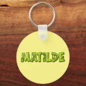 Matilde Nom Porte-clés Design Kiwi (Recto)