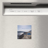 Matin à Santorini Grèce Souvenir Fridge Magnet (In Situ (Lave-vaisselle))