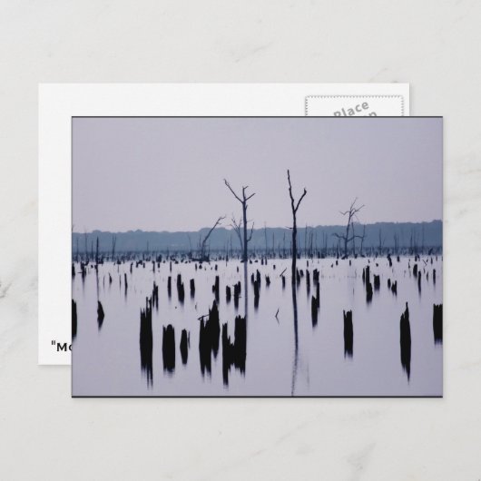 "Matin de deuil" - Carte postale (Devant / Derrière)