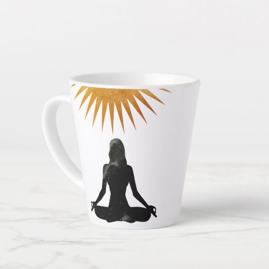 Matin de méditation Mug (Angle gauche)