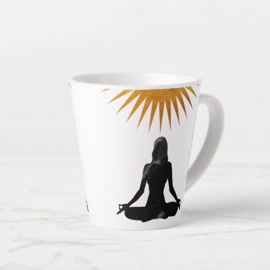 Matin de méditation Mug (Angle droit)