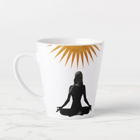 Matin de méditation Mug (Gauche)