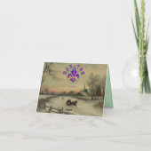Matin de Noël - Carte de note #2 (Dos)