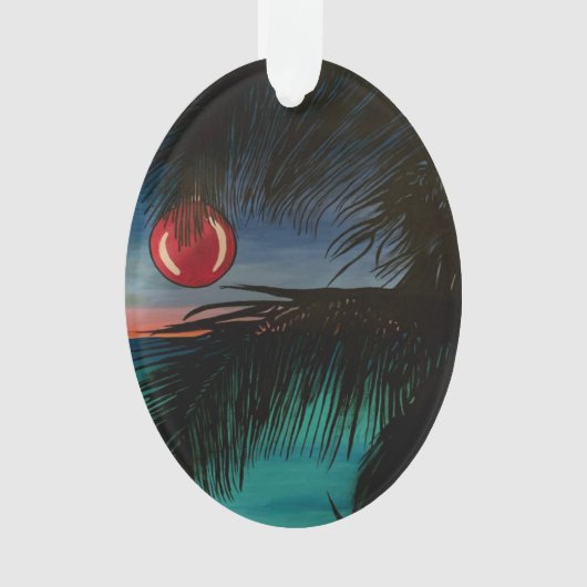 'Matin de Noël tropical' sur un (devant)