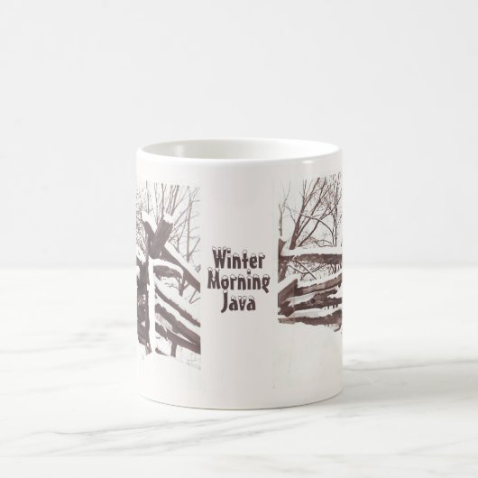 Matin d'hiver Java MUG (Centre)