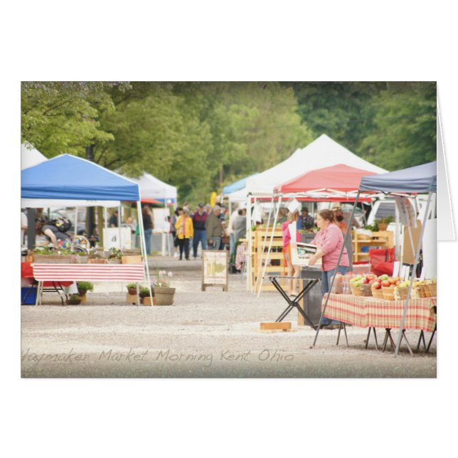 Matin du marché (Devant horizontal)