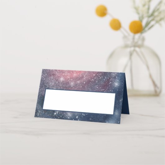 Matin Night Sky Galaxy Blue Paars Red (Voorkant)