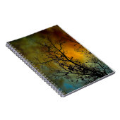 Matin orageux avec carnet arboré (Côté Droit)