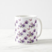Matin Pétunia Fleur Mug (Devant droit)