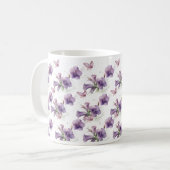 Matin Pétunia Fleur Mug (Devant gauche)