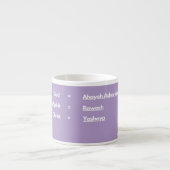 Matin rappel café Mug (Devant)