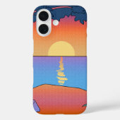 Matin Sunlight Création iPhone 16 Coque (Verso)