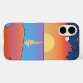 Matin Sunlight Création iPhone 16 Coque (Verso (horizontal))