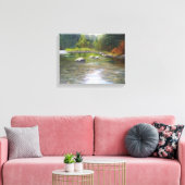 Matin sur la toile étirée de la rivière (Insitu(Salon))