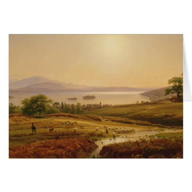 Matin sur Lago Maggiore (Devant horizontal)