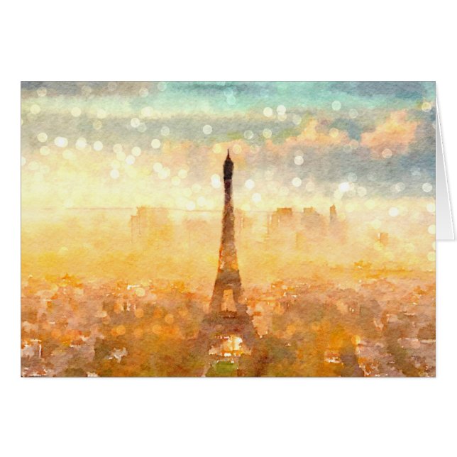 Matin tôt de Paris (Devant horizontal)