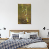 Mating Damselflies Canvas Afdruk (Insitu (Slaapkamer))
