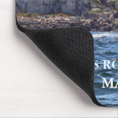 Matinicus Rock Lighthouse, Maine Mousepad Muismat (Hoek)