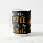 Matins frais avec tasse de café pepup (Devant gauche)