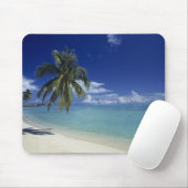 Matira Beach op het eiland Bora Bora, Muismat (Met muis)