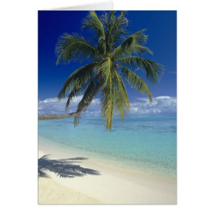 Matira Beach op het eiland Bora Bora, Society