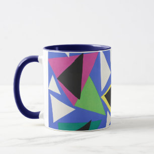Matisse Abstract Geometrisch Blauw Knipkunst Mok