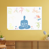 Matisse Art Meditation Elements Canvas Afdruk (Insitu (Woonkamer))