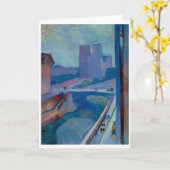 Matisse carte de salutation ou de note de Notre (Fleur jaune)