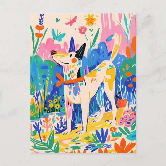 Matisse Dog  Briefkaart (Voorkant)