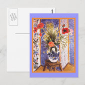 Matisse Flowers in een Bowl Briefkaart (Voorkant / Achterkant)
