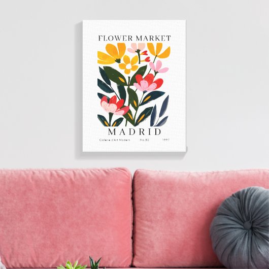 Matisse Flowers Poster, Bloemenmarkt Print (Insitu (Woonkamer))