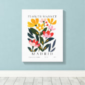 Matisse Flowers Poster, Bloemenmarkt Print (Insitu (Houten vloer))