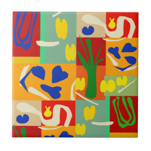 Matisse Geïnspireerde Collage Tegel Tegeltje