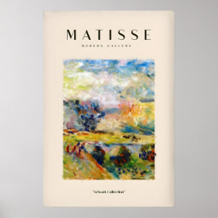 Matisse Kunstprints - Abstract Schilderachtig Land Poster