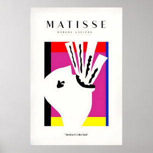 Matisse Kunstprints - Abstracte Kop Jazz Serie Poster