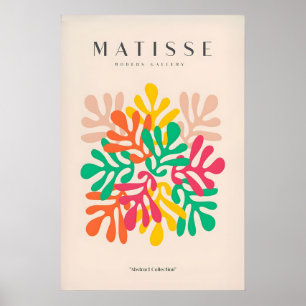 Matisse Kunstprints - In elkaar grijpende kleurrij Poster