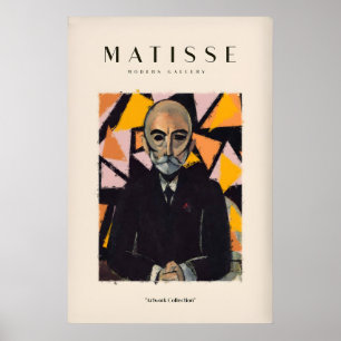 Matisse Kunstprints - Portret Man in Pak Poster