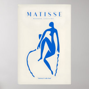 Matisse Kunstprints - Poster met Blauwe Gezeten Fi