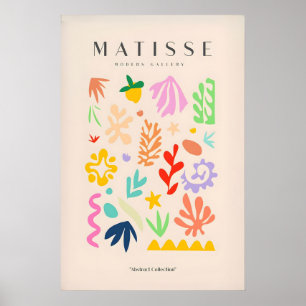 Matisse Kunstprints - Speelse Abstracte Vormen Mix Poster
