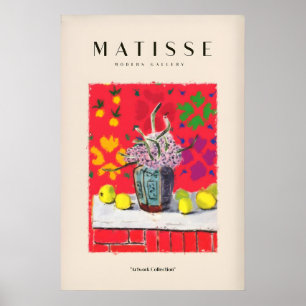 Matisse Kunstprints - Stilleven Bloemen Citroenen Poster