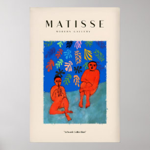 Matisse Kunstprints - Twee Figuren Fluit Poster