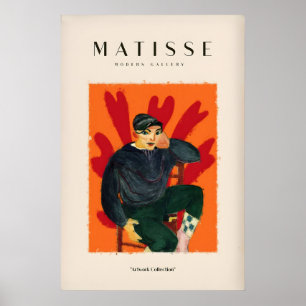 Matisse Kunstprints - Zittende Figuur in Pet Poste Poster
