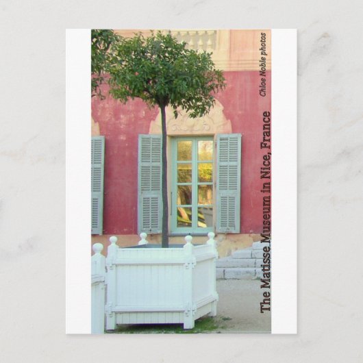 Matisse Museum in Nice, Frankrijk Briefkaart (Voorkant)