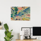 Matisse ontracte landschapswandkunst poster (Thuiskantoor)