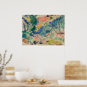 Matisse ontracte landschapswandkunst poster (Keuken)