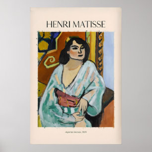 Matisse Poster - Algerijnse Vrouw909 Fauvistische